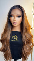 Dark Root Caramel Brown Tatiana